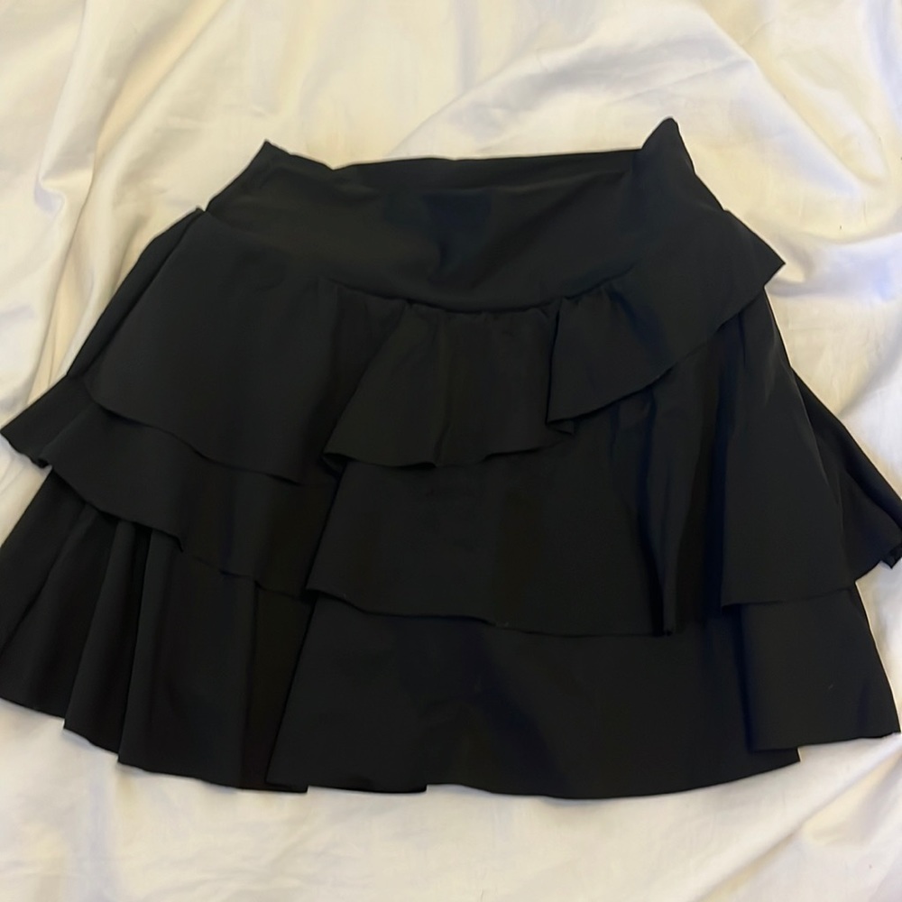 Halara In My Feels Everyday High Waisted 2-in-1 Tennis Skirt-Truffle